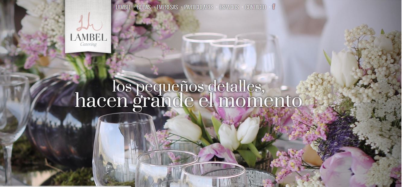 lambel catering web