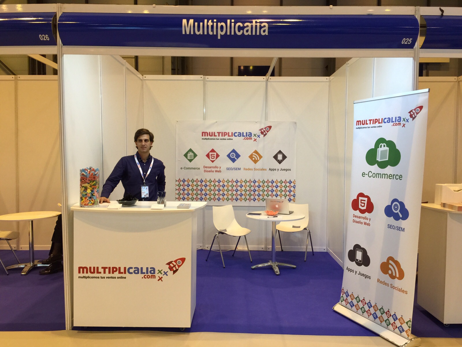 stand de multiplicalia en el eshow madrid