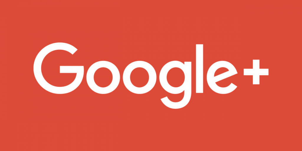 logo de google plus, una de las redes sociales más usadas en 2018