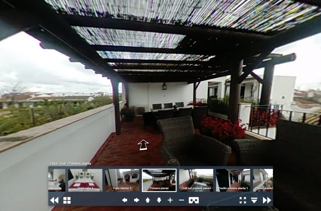 virtual tour lince casa rural