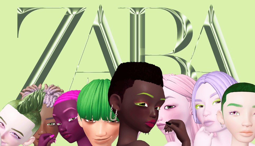 zara metaverso zepeto