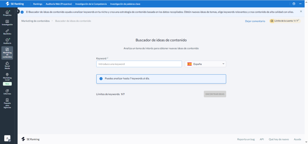 herramienta marketing de contendios